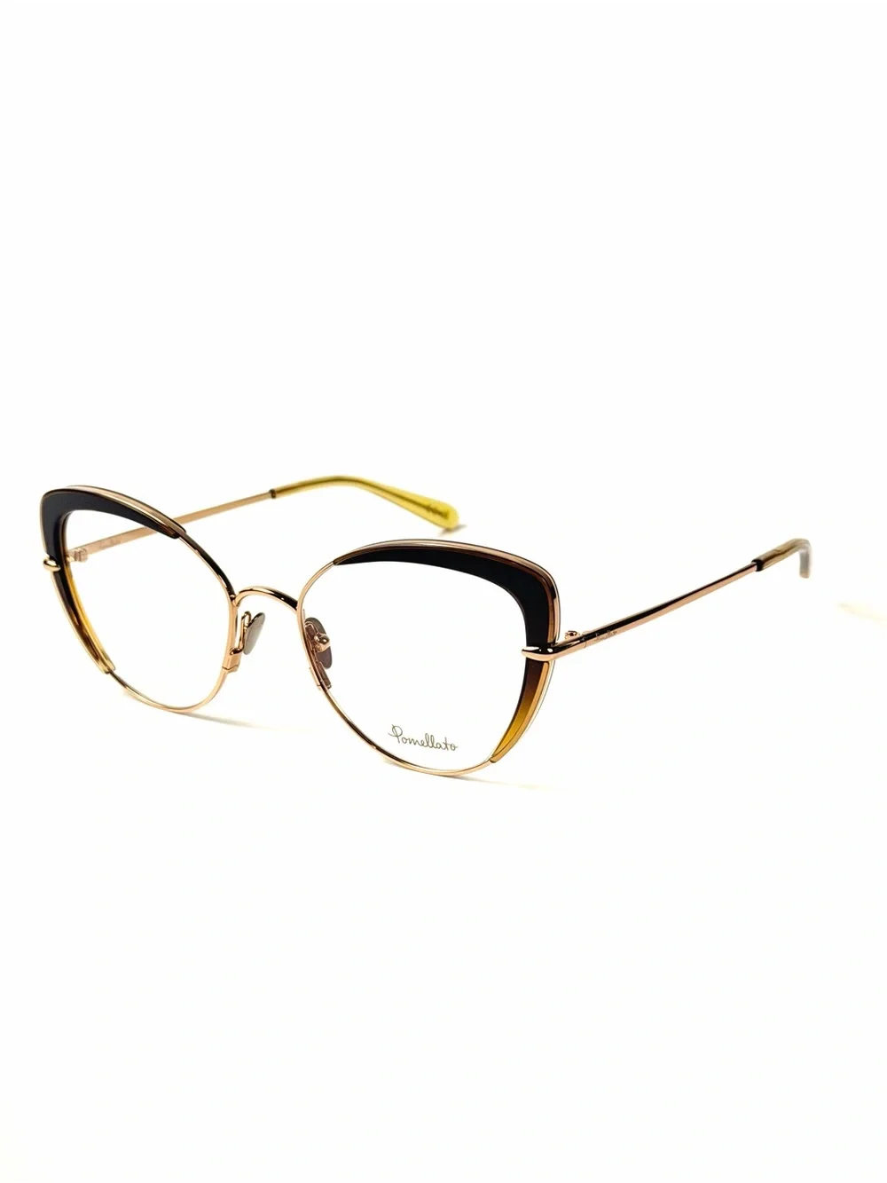 Pomellato PM0125O 003 Women's 54mm Brown Gold Opticals PM 0125 O 003